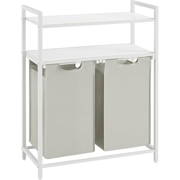 Laundry Hamper, Laundry Basket, Laundry Sorter with 2 Pull-Out and Removable Bag - Picture 8 of 8